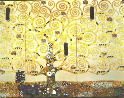 Lebensbaum - Werkvorlage zum Stocletfries von Gustav Klimt